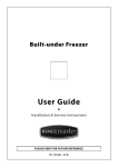 Rangemaster U110120 - 01A User guide