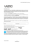 Vizio M220MV User manual
