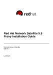 Red Hat Network Satellite 5.5 Proxy Installation Guide