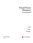 What Is the Fixed-Point Blockset?