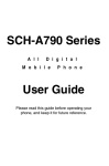 Samsung 790 Series User guide