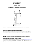 Buffalo Tools IW12BX Operating instructions