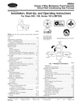 Carrier GAS FURNACE 58MXA Operating instructions