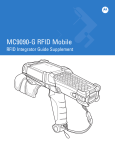 Motorola MC9090-G Specifications