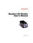 Microscan Quadrus EZ User`s manual