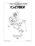CYBEX 350A User`s manual