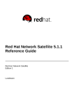 Red Hat Network Satellite 5.1.1 Reference Guide