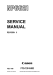 Canon NP6621 Service manual
