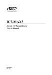 Abit IC7-MAX3 User`s manual