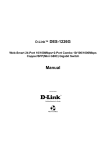 D-Link 1226G - DES Switch Specifications