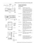 Epson ActionPC 8000 Specifications