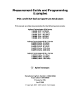 Agilent Technologies 11970 Series Specifications