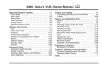 Saturn 2006 Vue Specifications