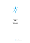 Agilent Technologies DP111 User manual