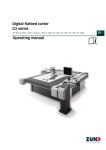 Digital Reference DR-1600 Operating instructions