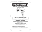 Black & Decker 90547733 Operating instructions