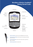 Blackberry 7250 WIRELESS HANDHELD User guide
