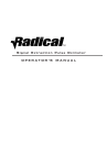 Masimo Radical Signal Extraction Operator`s manual