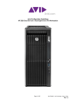 Rev D Avid Configuration Guidelines HP Z820 Dual Six