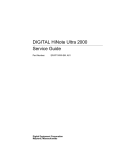 Digital Equipment Corporation HiNote Ultra 2000 Technical data