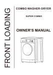 Consolidated Brands Super Combo Owner`s manual