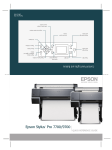 Epson Stylus Pro 9700 User`s guide