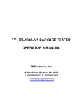 BT ON-AIR 1000 Operator`s manual