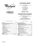 Whirlpool WGD7600XW Use & care guide