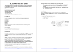 BlueTrek G2 User guide