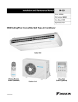 Daikin IM-820 Instruction manual