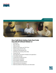 Cisco Craft Works Interface Technical information