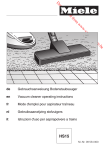 Miele HS15 Operating instructions