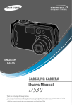 Samsung Digimax 250 User`s manual