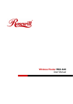 Rosewill RNX-G40 User manual