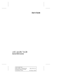 Install Guide for the AEC-4412B/7412B - Support