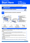 Brother HL-53 Setup guide