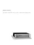 Anthem Audio SFP-1 Specifications