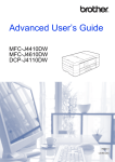 Brother MFC-J4610DW User`s guide