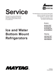 Maytag Ice2O MFI2665XEM Owner`s manual