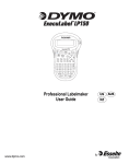 Dymo ExecuLabel LP150 User guide