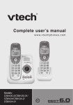 VTech CS6124-21 User`s manual