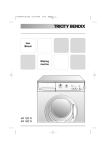 Electrolux AW 1402 W User manual