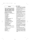 DeLonghi BCO 65 Instruction manual