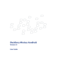 Blackberry 7290 - VERSION 4.1 User guide