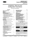 Carrier PREMIERLINK 33CSPREMLK Specifications