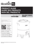 Char-Broil 14101480 Instruction manual