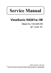ViewSonic VS11439-2E Service manual