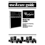 Whirlpool RB1200XV Specifications