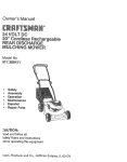 Craftsman 917.386411 Owner`s manual