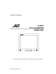 ViewZ 22-INCH TFT-LCD Instruction manual